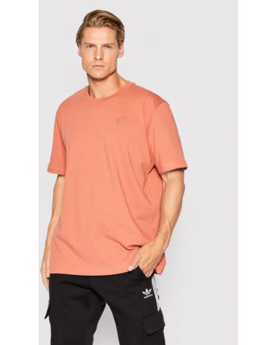Tričko relaxed fit Adidas oranžové