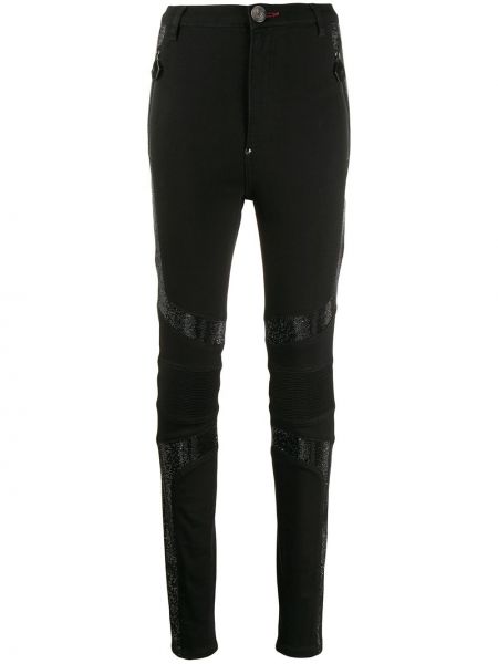 Skinny jeans Philipp Plein svart