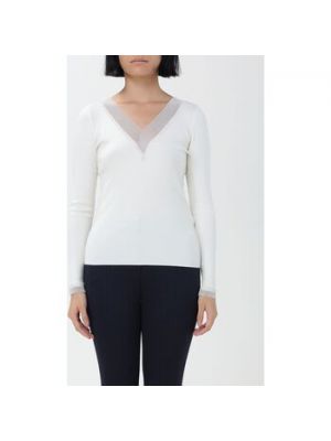 Sweter Liujo Jeans Core biały