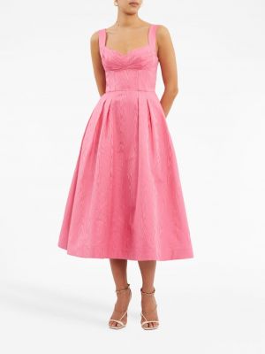 Růžové koktejlové šaty Rebecca Vallance