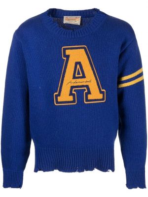 Пуловер Andersson Bell синьо