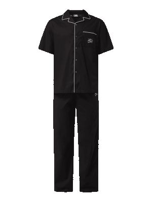 Czarna piżama Karl Lagerfeld
