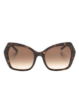 Oversized sluneční brýle Dolce & Gabbana Eyewear hnědé