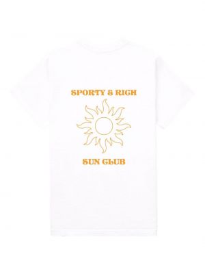 Bavlněné tričko Sporty & Rich