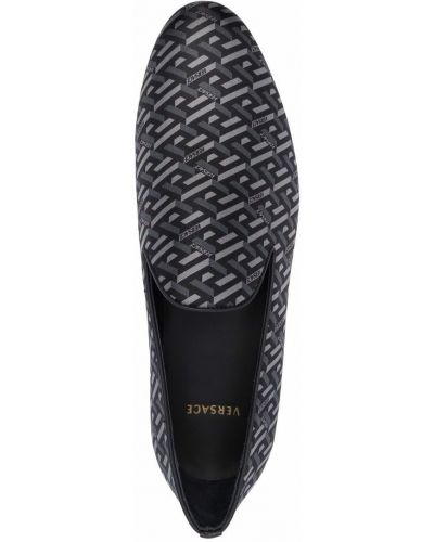 Calzado de tejido jacquard Versace negro