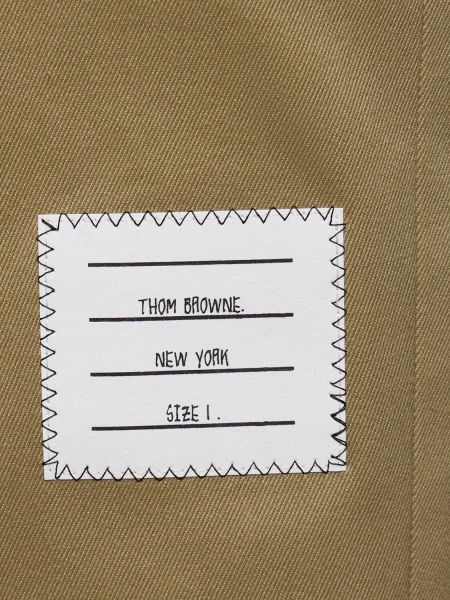 Puuvillased sirged püksid Thom Browne