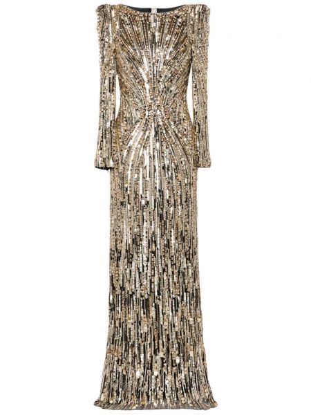 Pailletter lige kjole Jenny Packham