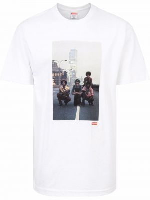 Camiseta Supreme blanco