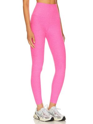 Pantalones de cintura alta Beyond Yoga rosa