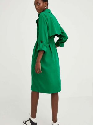 Trench oversize Answear Lab verde