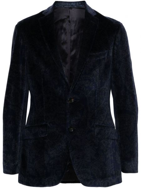 Velour blazer Etro blå