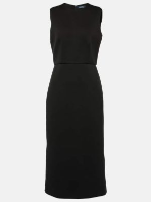 Μίντι φόρεμα από ζέρσεϋ 's Max Mara μαύρο