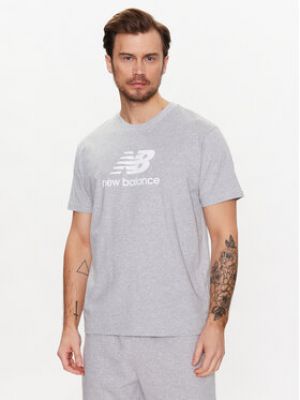 New Balance T-Shirt MT31541  Relaxed Fit - Šedá