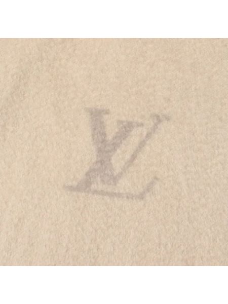 Szal z kaszmiru Louis Vuitton Vintage beżowa
