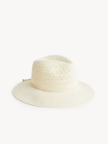 Bílý klobouk Marks & Spencer