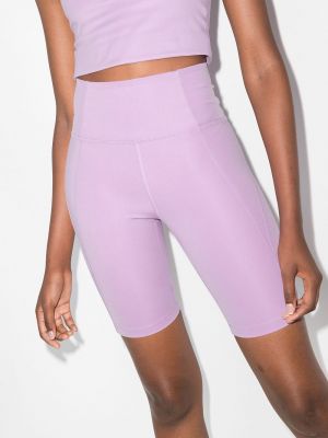 Pantalones culotte de cintura alta Girlfriend Collective violeta