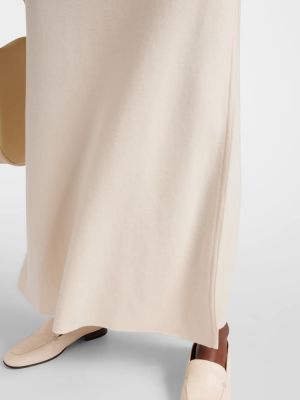 Falda larga de lana Fforme amarillo