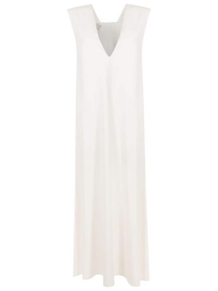 Αμάνικη μάξι φόρεμα Misci λευκό