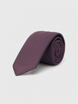 BOSS gyapjú nyakkendő  - Piros