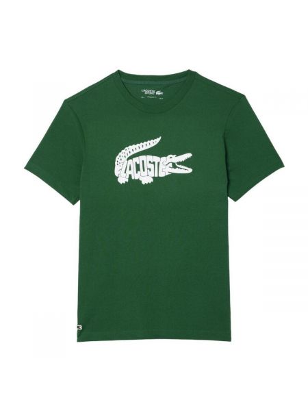 Tričko s krátkými rukávy Lacoste zelené