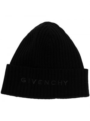 Вълнена шапка бродирана Givenchy черно