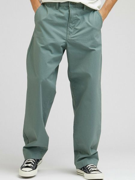 Spodnie klasyczne Lee zielone