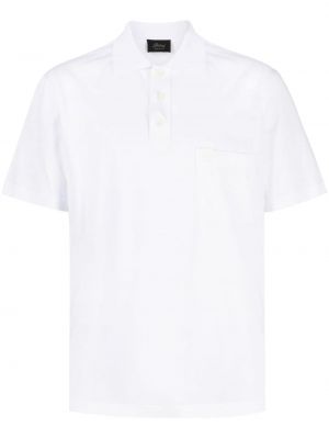Kokvilnas polo krekls Brioni balts