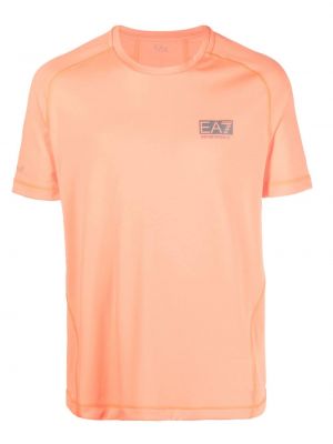 T-shirt Ea7 Emporio Armani orange