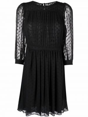 Plissert dress See By Chloe svart