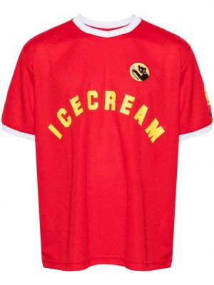 T-shirt Icecream rouge