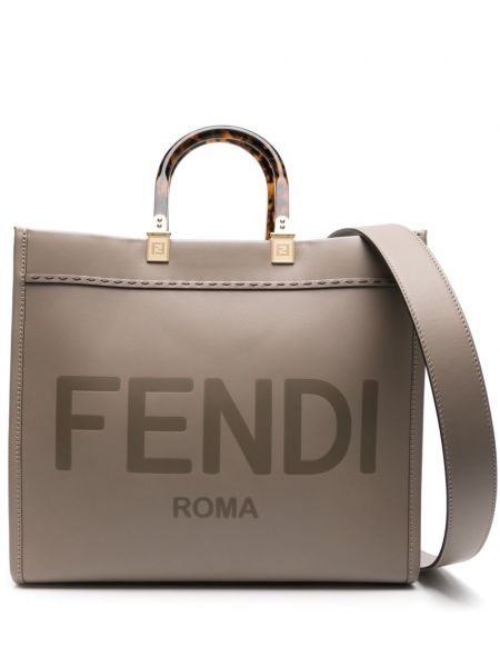 Шопинг чанта Fendi Pre-owned златисто