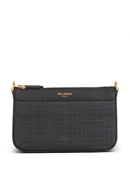 Mini-tasche Balmain schwarz