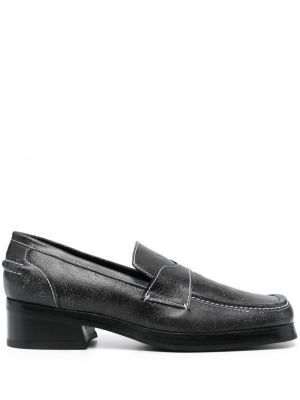 Pantofi loafer din piele Eckhaus Latta negru
