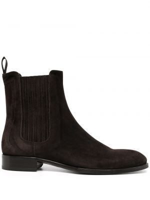 Ankle boots Brioni, brązowy
