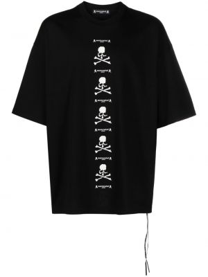 Памучна тениска с принт Mastermind Japan