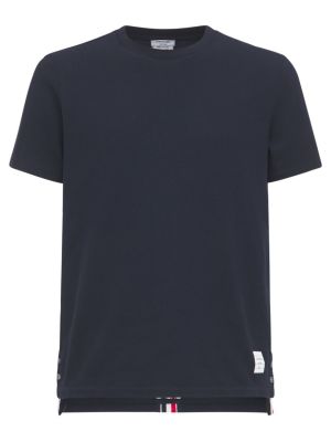 T-shirt en coton en jersey Thom Browne gris