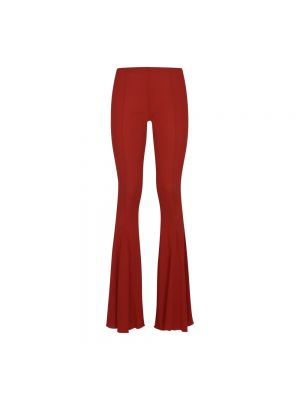 Spodnie relaxed fit Blumarine czerwone