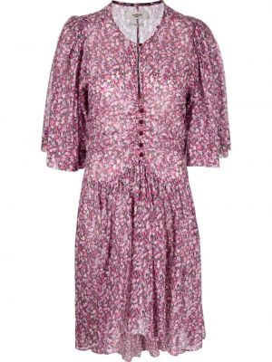 Trykt floral dress Isabel Marant étoile rosa