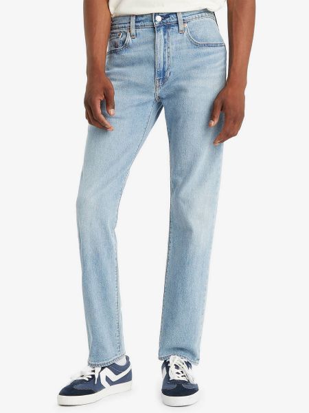 Бавовняні прямі джинси Levi's® блакитні