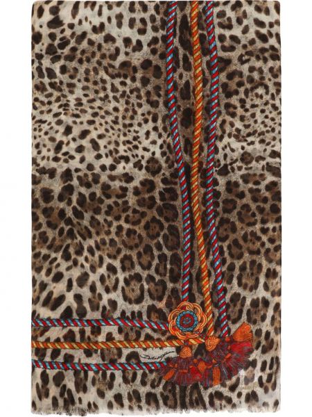 Bufanda leopardo Dolce & Gabbana