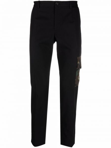 Kamuflere stretch bukser Dolce & Gabbana svart