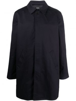 Trench impermeabile A.p.c. blu