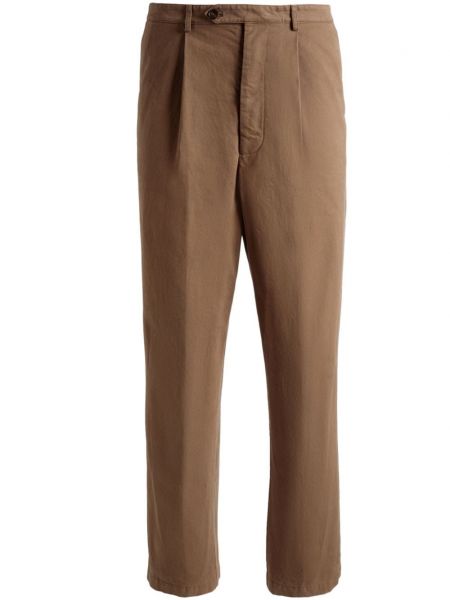 Pantalon chino en coton Bally marron