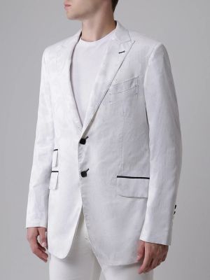 Хлопковый пиджак Billionaire белый