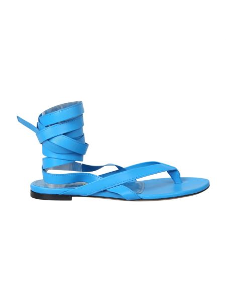 Sandales à lacets The Attico bleu
