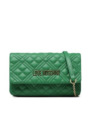 Чанта през рамо Love Moschino зелено