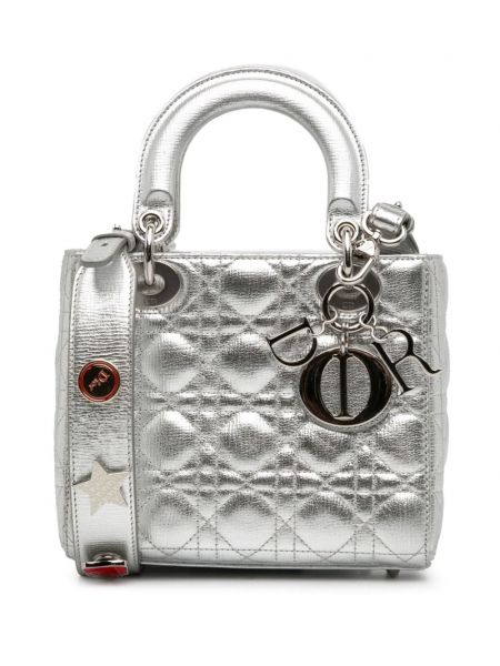 Taška na tašku Christian Dior Pre-owned strieborná