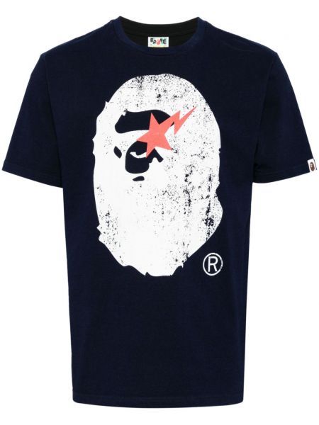 T-shirt A Bathing Ape® blå