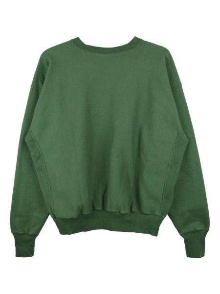 Sweatshirt aus baumwoll mit rundem ausschnitt Saint Mxxxxxx grün