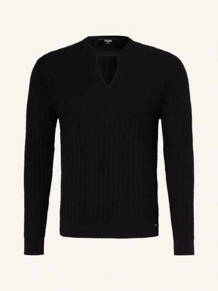 Sweter Fendi czarny